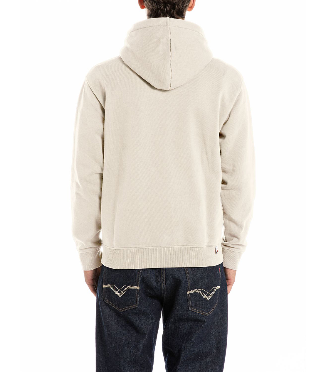 オーガニックコットンフリースフーディー 詳細画像 アイボリー 2